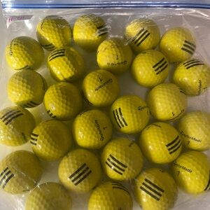 TaylorMade Yellow Golf Balls